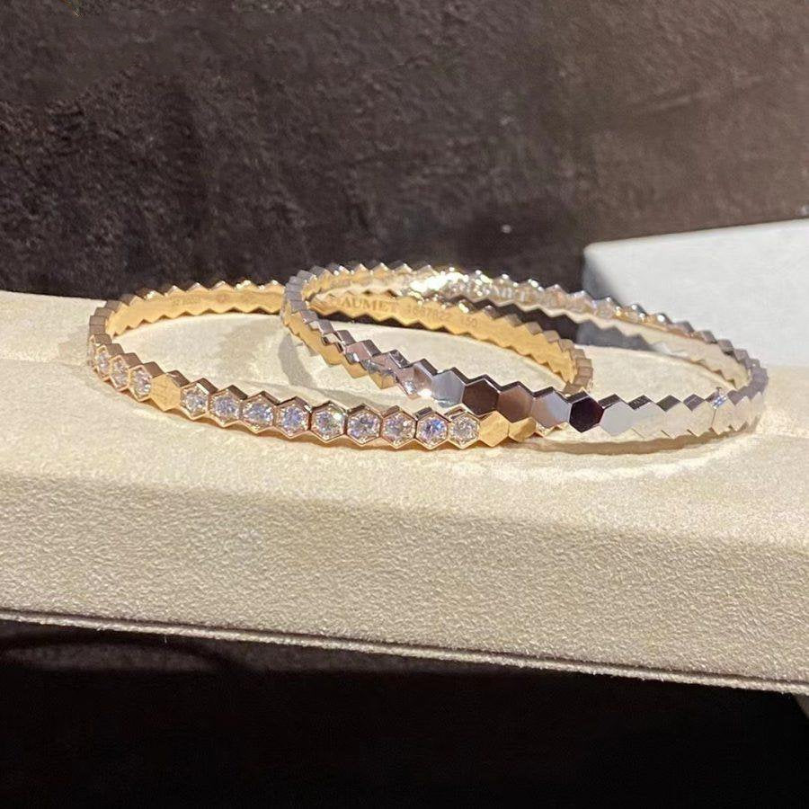 [Revel Jewelry]BEE LOVE GOLD BRACELET FULL DIAMOND