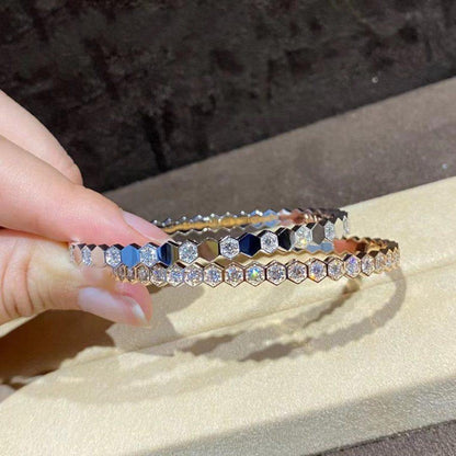 [Revel Jewelry]BEE LOVE GOLD BRACELET FULL DIAMOND