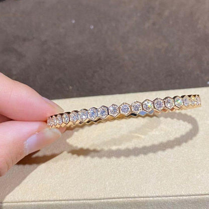 [Revel Jewelry]BEE LOVE GOLD BRACELET FULL DIAMOND