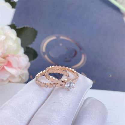 [Revel Jewelry]BEE LOVE RING ROSÉGOLD 1 DIAMANT