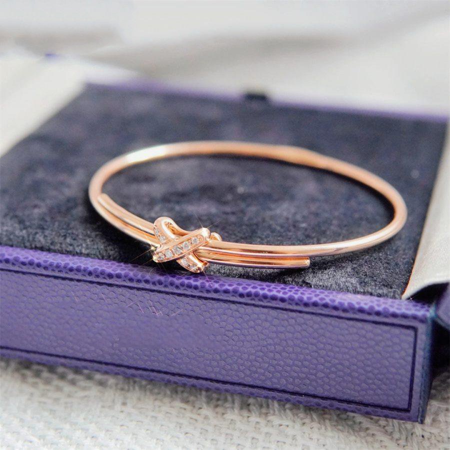 [Revel Jewelry]JEUX DE BRACELET PINK GOLD DIAMONDS