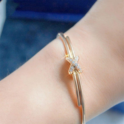 [Revel Jewelry]JEUX DE BRACELET PINK GOLD DIAMONDS