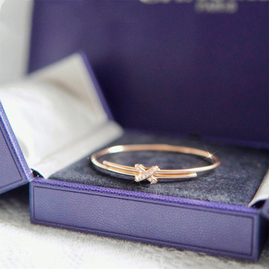 [Revel Jewelry]JEUX DE BRACELET PINK GOLD DIAMONDS