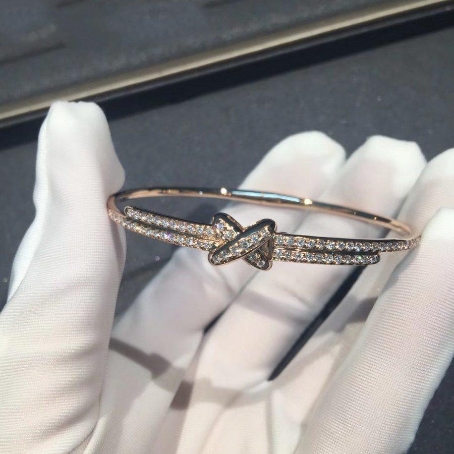 [Revel Jewelry]JEUX DE BRACELET DIAMONDS PINK GOLD