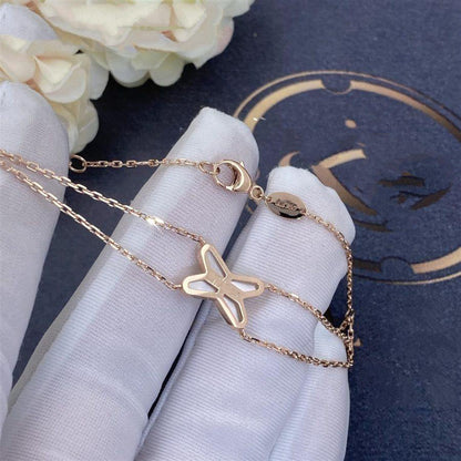 [Revel Jewelry]JEUX BRACELET WHITE MOP PINK GOLD 1 DIAMOND