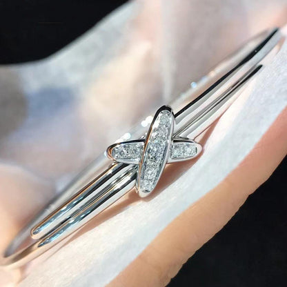 [Revel Jewelry]JEUX DE BRACELET SILVER DIAMONDS