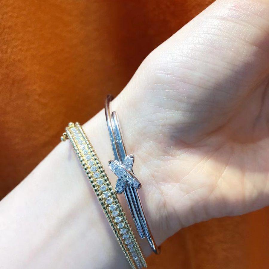 [Revel Jewelry]JEUX DE BRACELET SILVER DIAMONDS