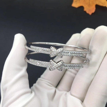 [Revel Jewelry]JEUX DE BRACELET DIAMONDS SILVER