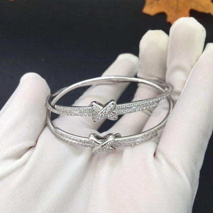 [Revel Jewelry]JEUX DE BRACELET DIAMONDS SILVER
