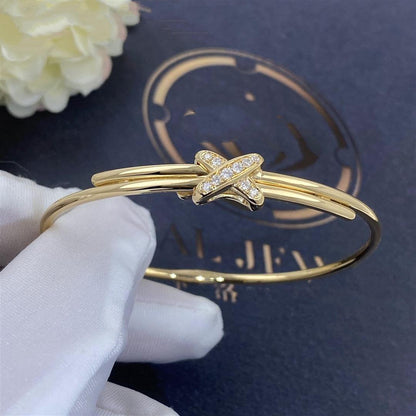 [Revel Jewelry]JEUX DE BRACELET GOLD DIAMONDS