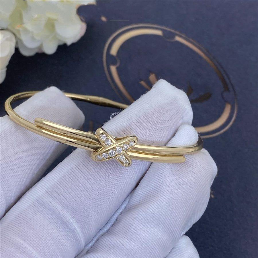 [Revel Jewelry]JEUX DE BRACELET GOLD DIAMONDS