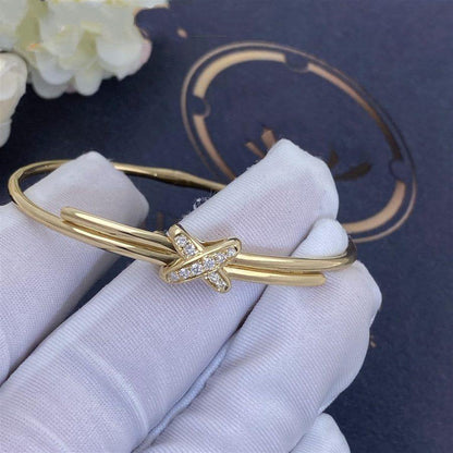 [Revel Jewelry]JEUX DE BRACELET GOLD DIAMONDS