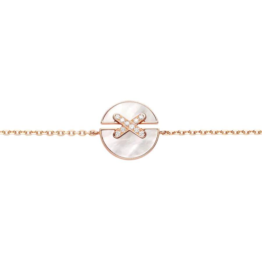 [Revel Jewelry]JEUX DE BRACELET MOP PINK GOLD DIAMONDS