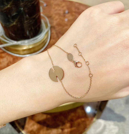 [Revel Jewelry]JEUX DE BRACELET MOP PINK GOLD DIAMONDS