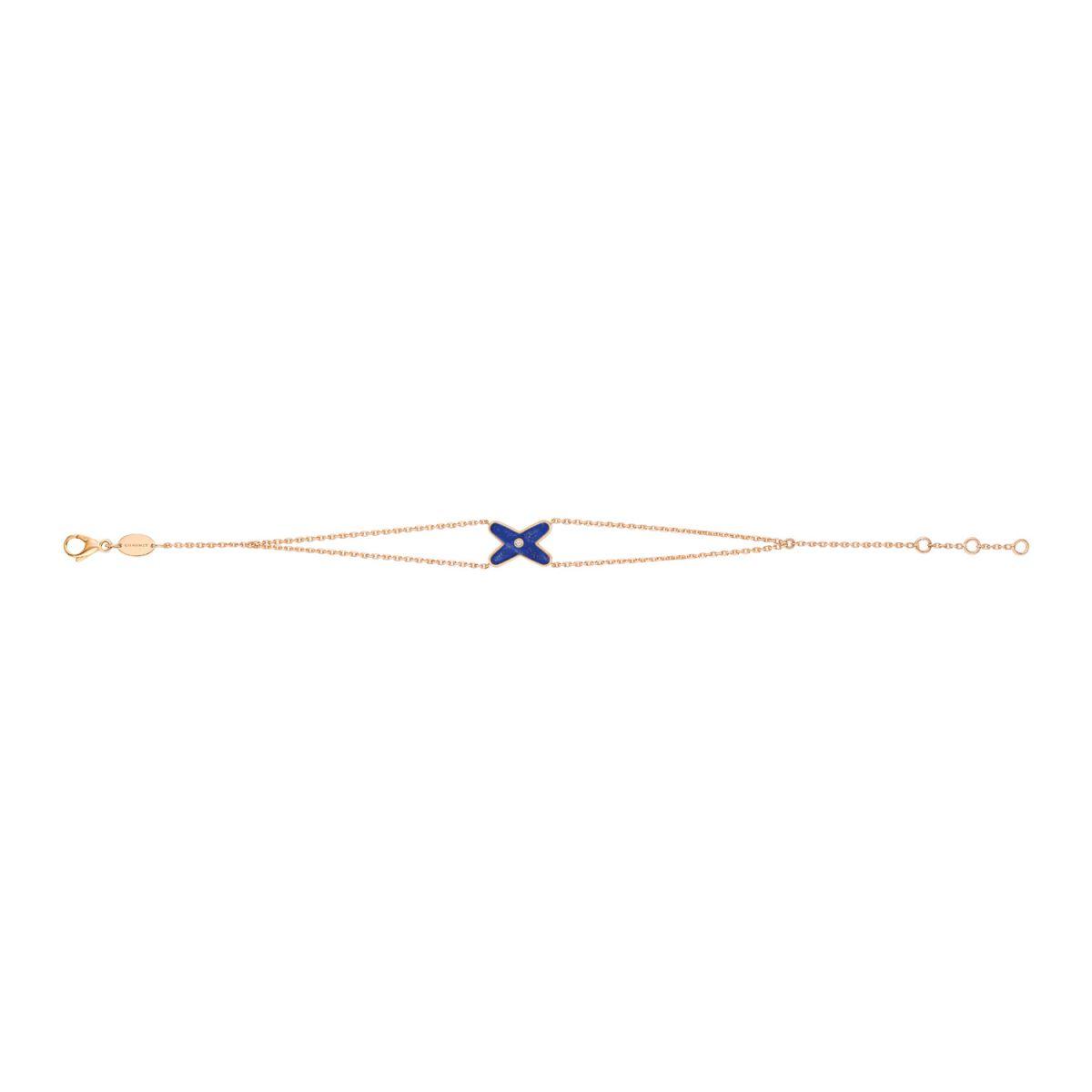 [Revel Jewelry]Hollow Design Four-Leaf Clover Flower Shape Bracelet
