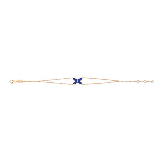 [Revel Jewelry]Hollow Design Four-Leaf Clover Flower Shape Bracelet