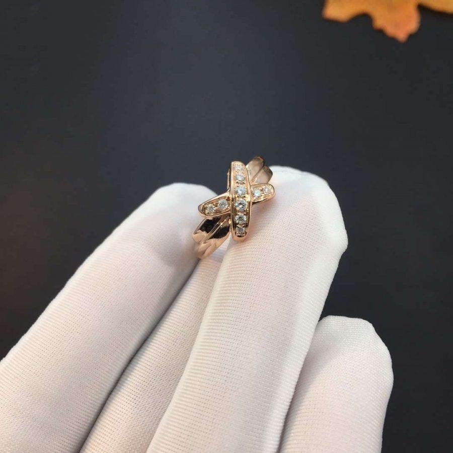 [Revel Jewelry]JEUX DE PINK GOLD DIAMOND RING