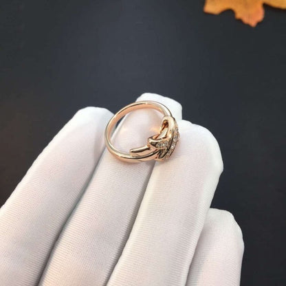 [Revel Jewelry]JEUX DE PINK GOLD DIAMOND RING