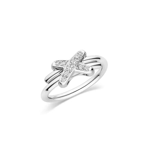 [Revel Jewelry]JEUX DE SILVER DIAMOND RING