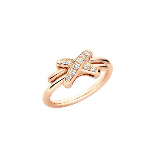 [Revel Jewelry]JEUX DE PINK GOLD DIAMOND RING