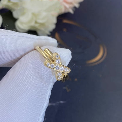 [Revel Jewelry]GOLDRING MIT DIAMANTEN