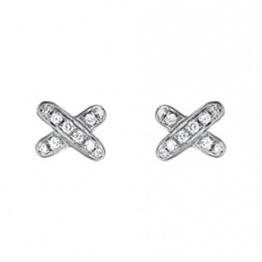 [Revel Jewelry]JEUX DE DIAMOND EARRINGS