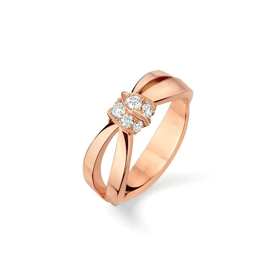 [Revel Jewelry]LIENS RING PINK GOLD DIAMOND