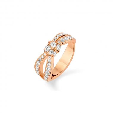 [Revel Jewelry]LIENS PINK GOLD DIAMOND RING