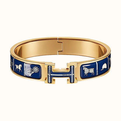 [Revel Jewelry]H COUVERTURES DARK BLUE BRACELET