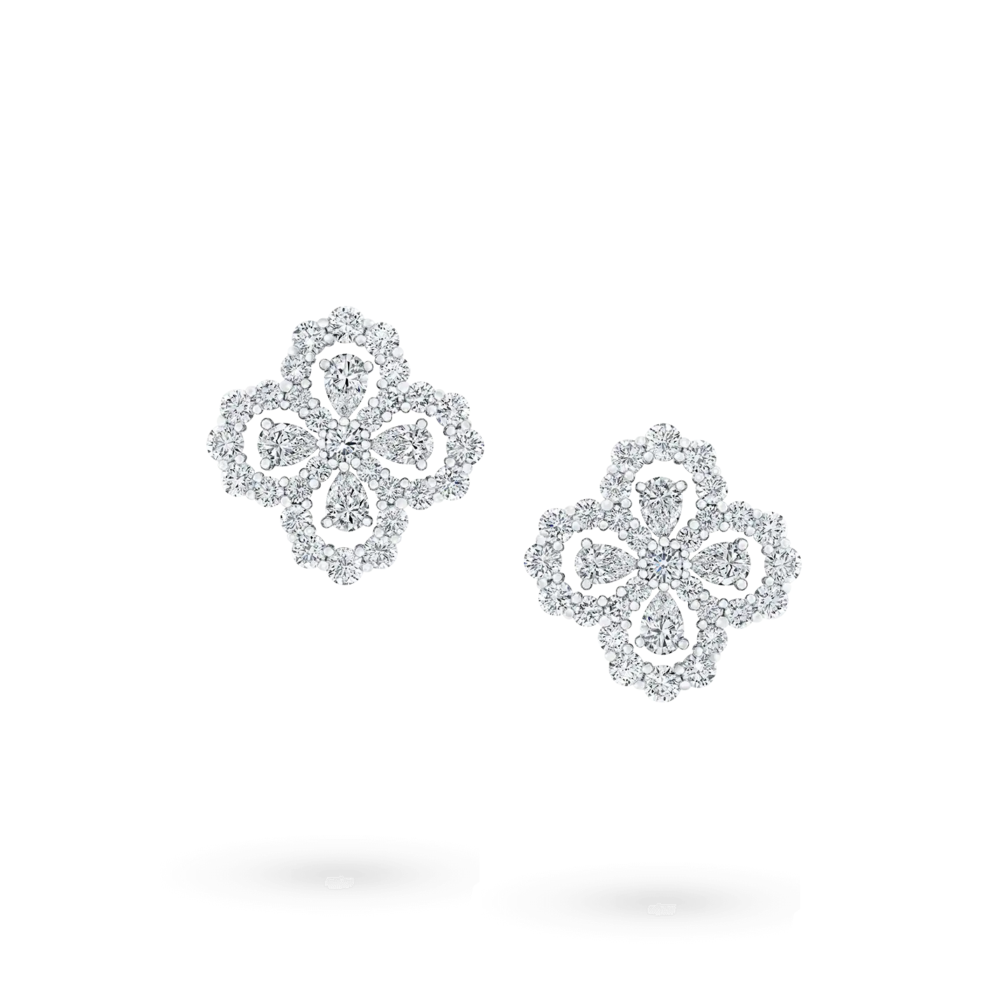 [Revel Jewelry]ループイヤリング フルモチーフ ダイヤモンド 16MM