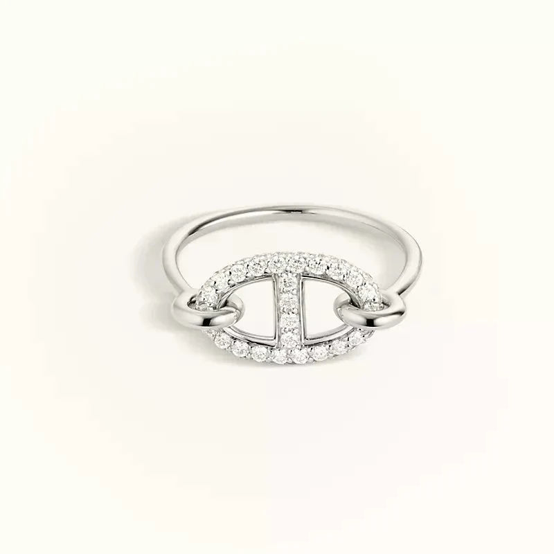 [Revel Jewelry]RONDE SMALL SILVER DIAMOND RING