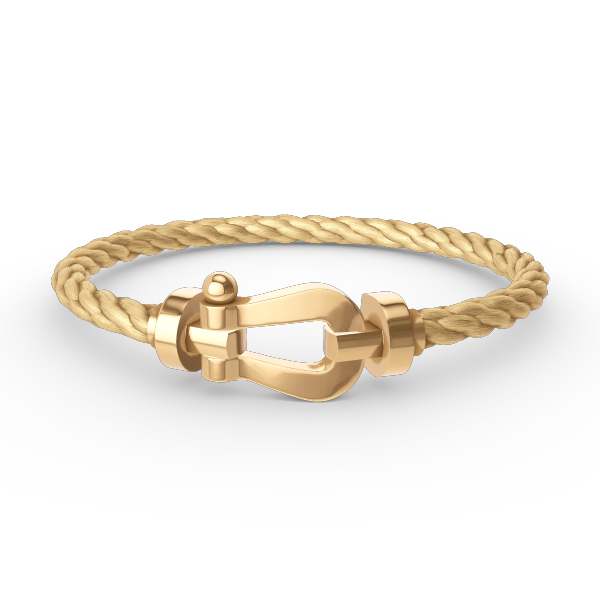 [Revel Jewelry]FORCE LARGE HORSESHOE NO DIAMOND BRACELET GOLD
