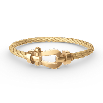 [Revel Jewelry]FORCE LARGE HORSESHOE NO DIAMOND BRACELET GOLD