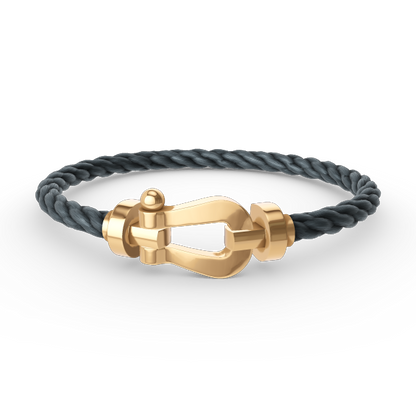 [Revel Jewelry]FORCE LARGE HORSESHOE NO DIAMOND BRACELET GOLD