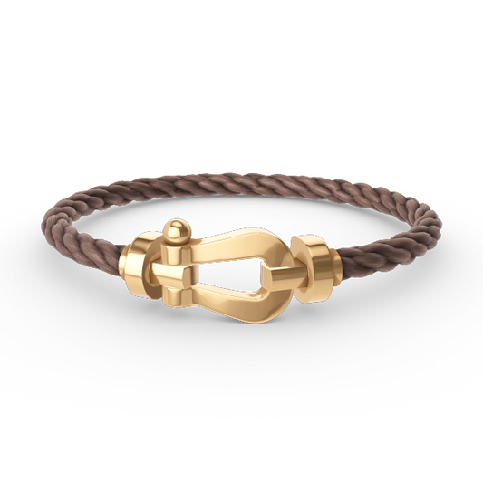 [Revel Jewelry]FORCE LARGE HORSESHOE NO DIAMOND BRACELET GOLD