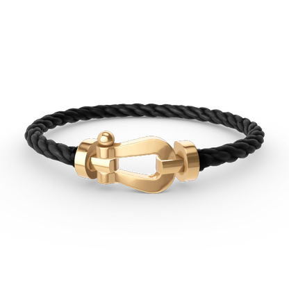 [Revel Jewelry]FORCE LARGE HORSESHOE NO DIAMOND BRACELET GOLD
