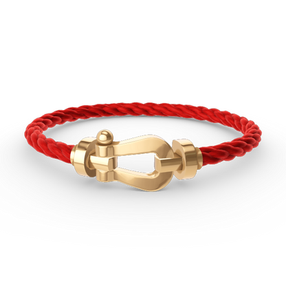 [Revel Jewelry]FORCE LARGE HORSESHOE NO DIAMOND BRACELET GOLD