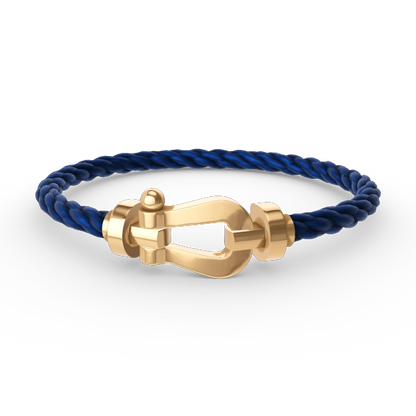 [Revel Jewelry]FORCE LARGE HORSESHOE NO DIAMOND BRACELET GOLD