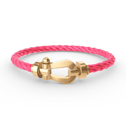 [Revel Jewelry]FORCE LARGE HORSESHOE NO DIAMOND BRACELET GOLD