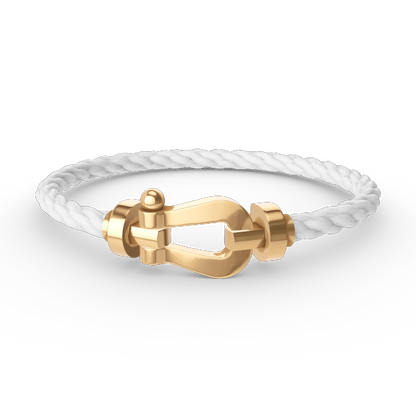 [Revel Jewelry]FORCE LARGE HORSESHOE NO DIAMOND BRACELET GOLD