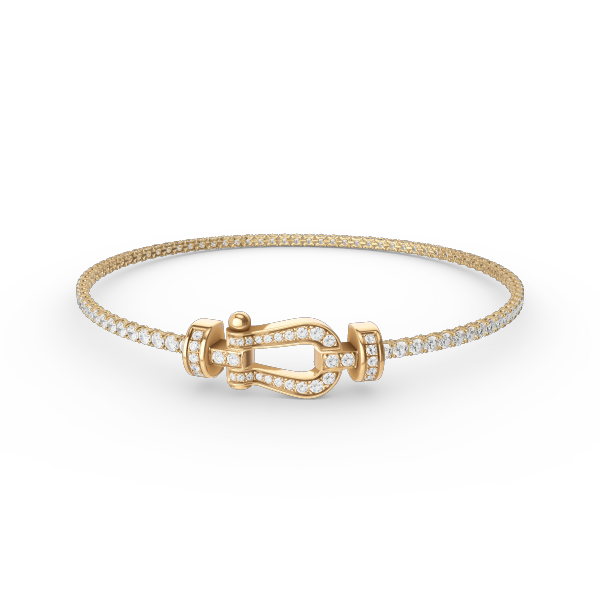 [Revel Jewelry]FORCE  HORSESHOE  DIAMOND TENNIS BRACELET