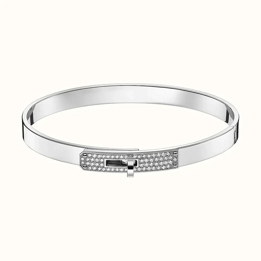[Revel Jewelry]KELLY SILVER DIAMOND BRACELET