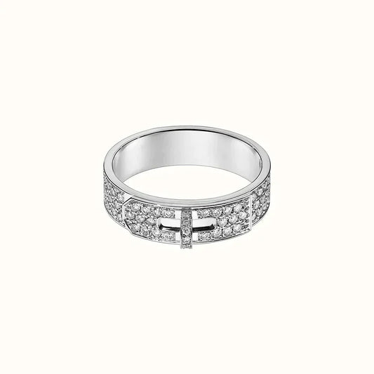 [Revel Jewelry]KELLY SILVER DIAMOND RING