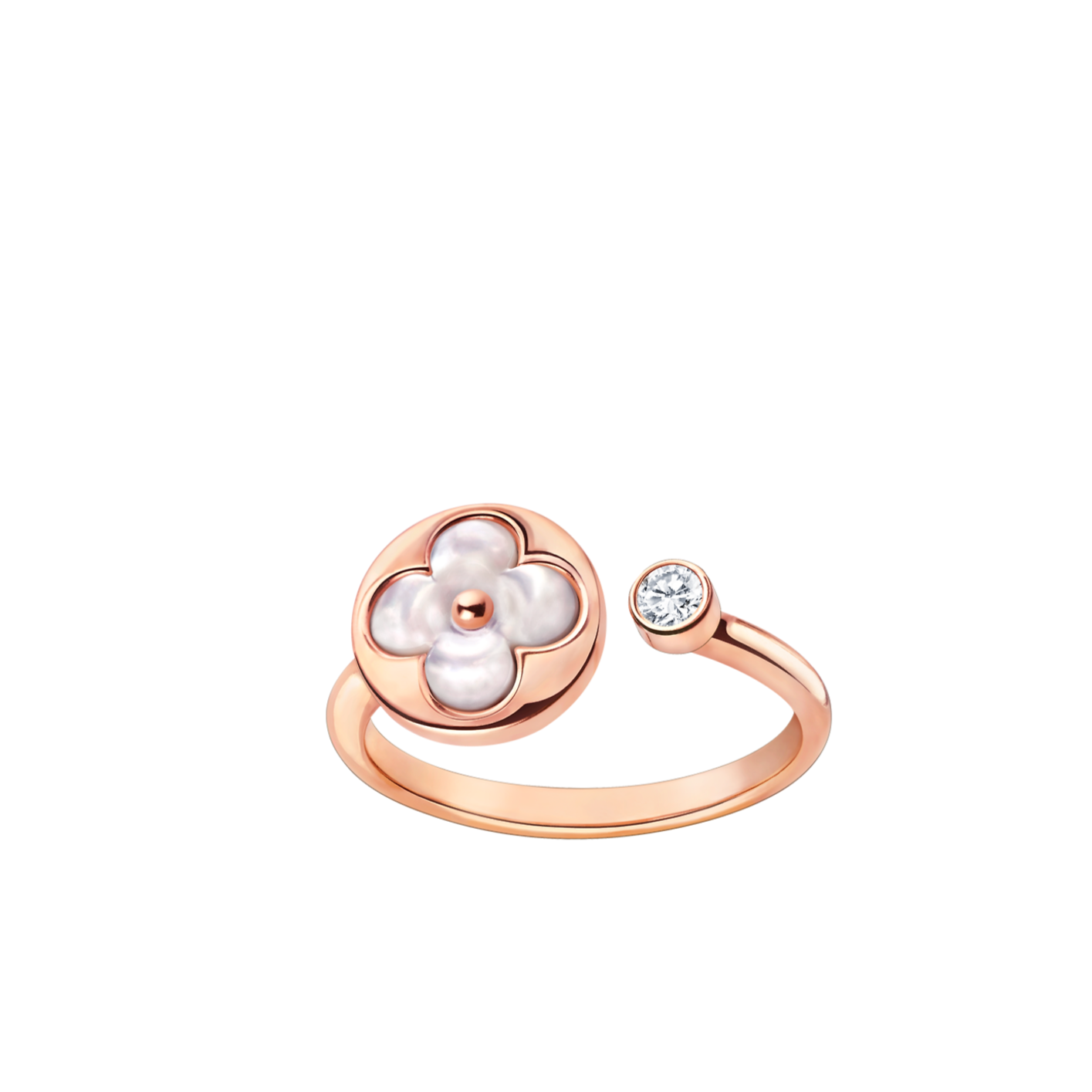 [Revel Jewelry]SUN 1 DIAMOND PINK MOP RING