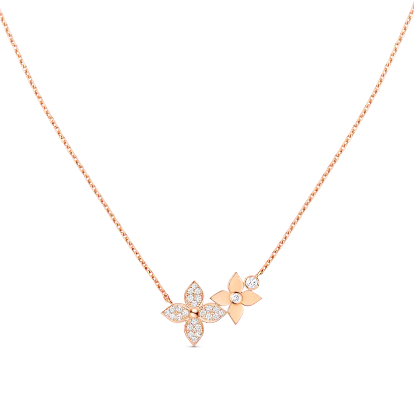 [Revel Jewelry]STAR BLOSSOM COLLIER ROSÉGOLD DIAMANTEN