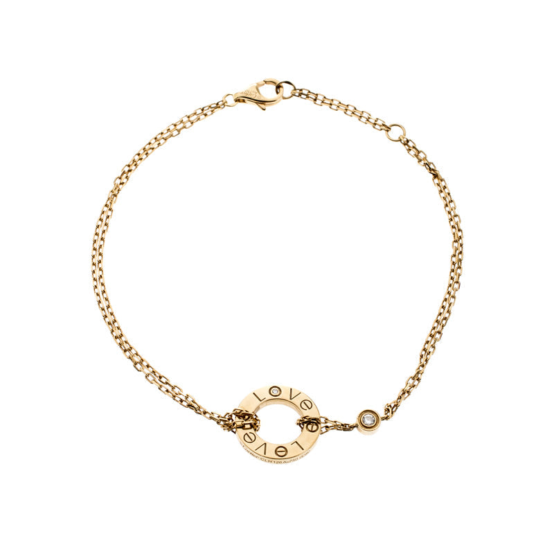 [Revel Jewelry]LOVE BRACELET 2 DIAMOND