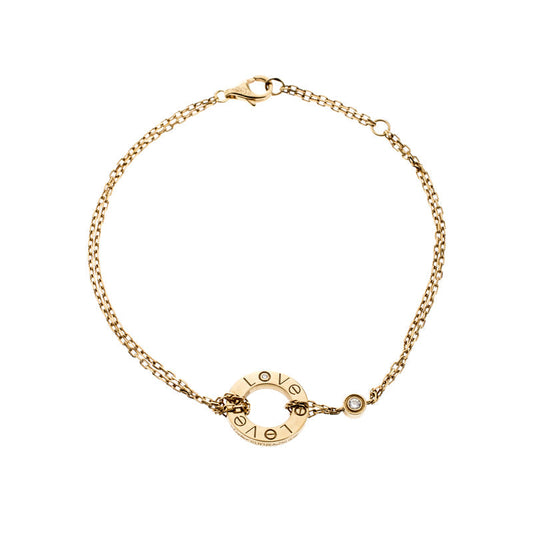 [Revel Jewelry]LOVE BRACELET 2 DIAMOND
