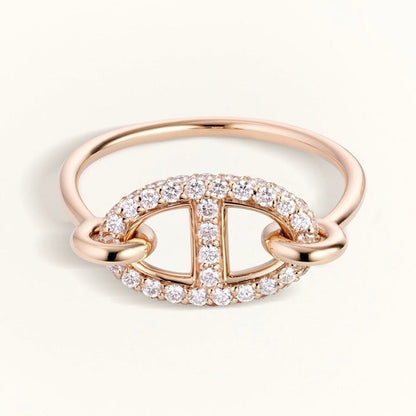 [Revel Jewelry]RONDE SMALL DIAMOND RING
