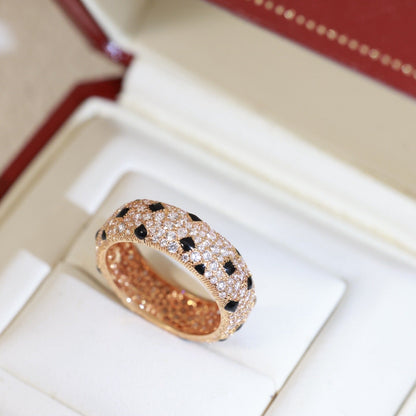 [Revel Jewelry]PANTHER-RING VOLL MIT DIAMANTEN