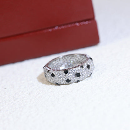 [Revel Jewelry]PANTHER-RING VOLL MIT DIAMANTEN